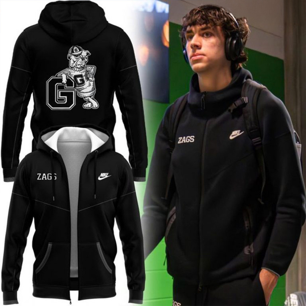 Gonzaga Bulldogs Nike Special Zip Hoodie Gonzaga Bulldogs Merch Gifts For Father's Day From Son-1 Gonzaga Bulldogs Nike Special Zip Hoodie Gonzaga Bulldogs Merch Gifts For Father's Day From Son-1
