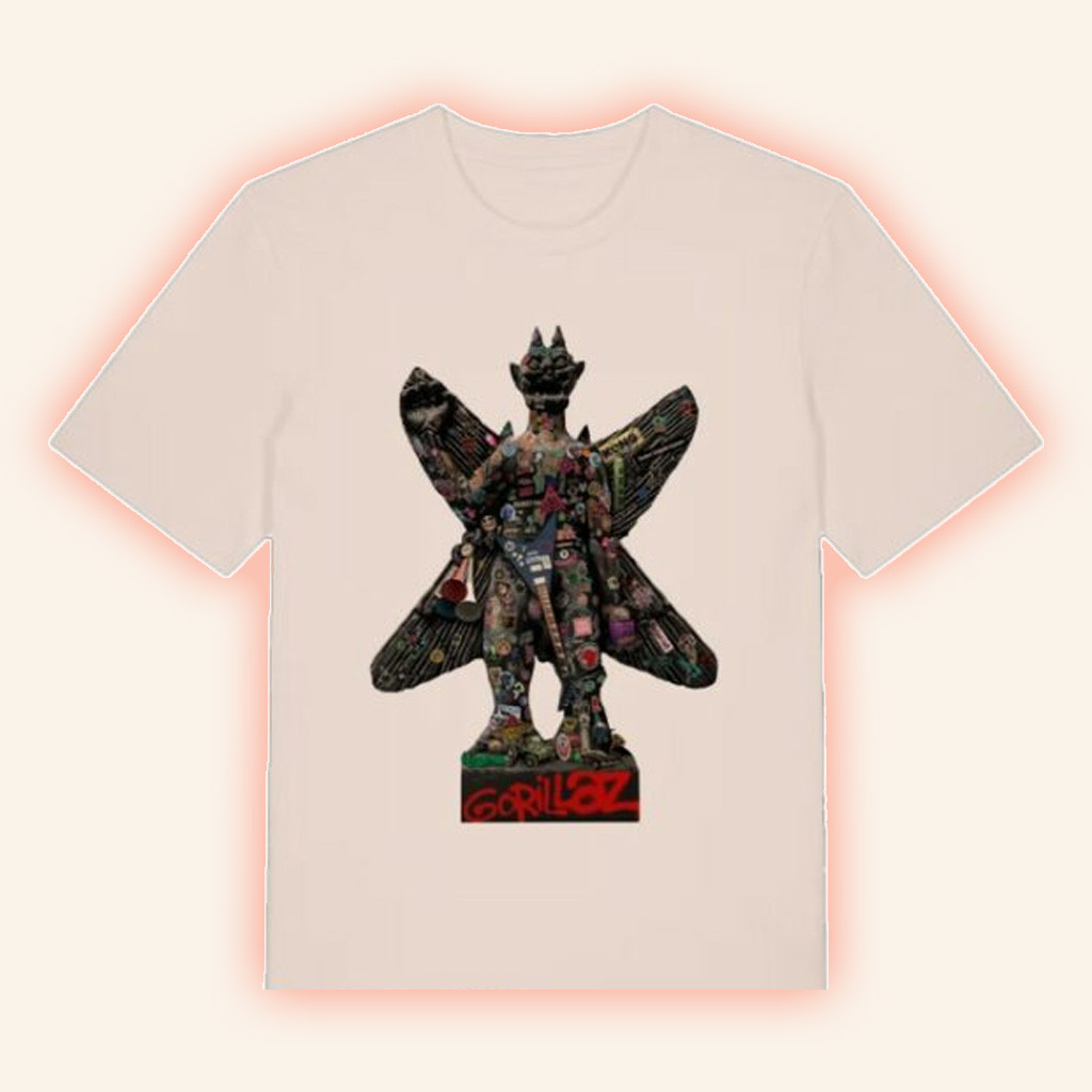 Gorillaz Merch Pazuzu Shirt Gifts For Best Friends-1