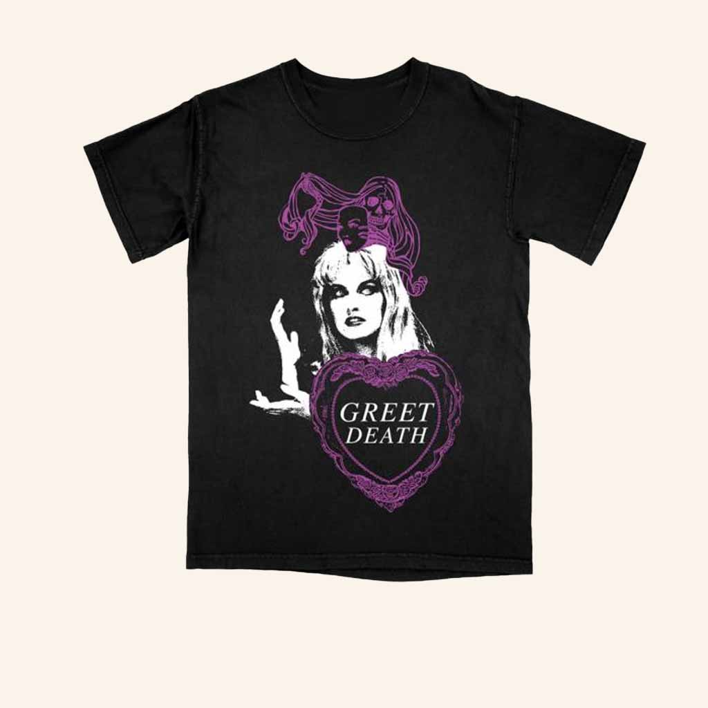 Greet Death Merch Meanwhile Shirt Unique Gift For Rock Band Fans-1 Greet Death Merch Meanwhile Shirt Unique Gift For Rock Band Fans-1