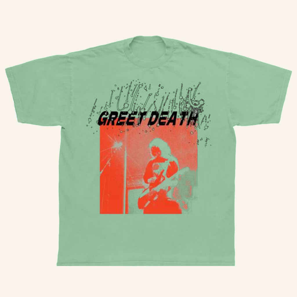 Greet Death Merch Orange Logan Greet Death Shirt Gifts For Rock Lovers-1
