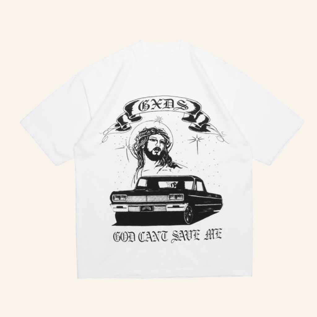 Greygxds Merch Jesus God Can't Save Me White Shirt Best Christmas Gifts For Him-1 Greygxds Merch Jesus God Can't Save Me White Shirt Best Christmas Gifts For Him-1