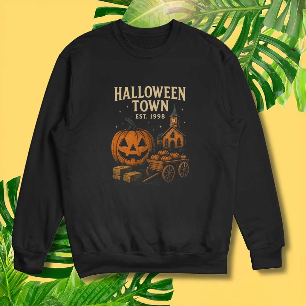Halloweentown Est 1998 Sweatshirt Funny Halloween Sweatshirt Gifts For Him-1