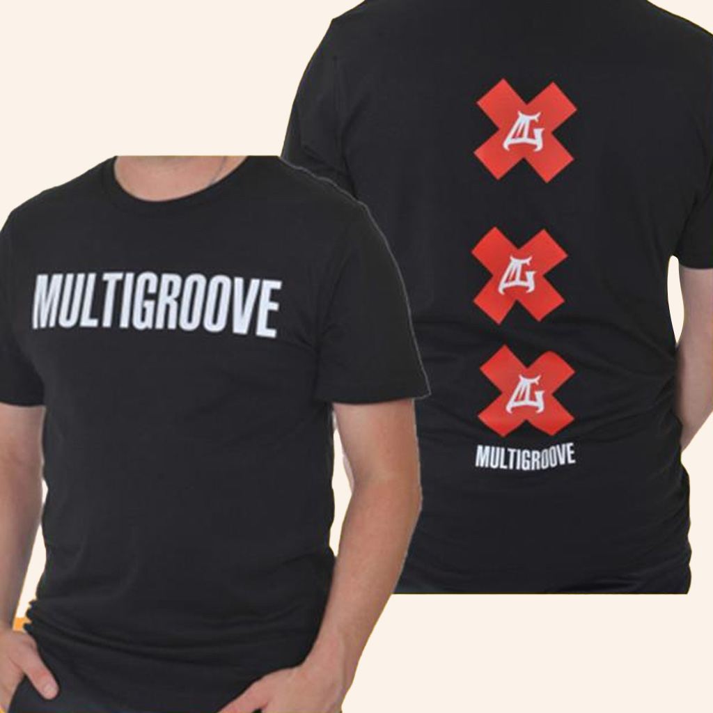 Hard-Wear Logo Merch Multigroove T-Shirt Christmas Gift Ideas-1
