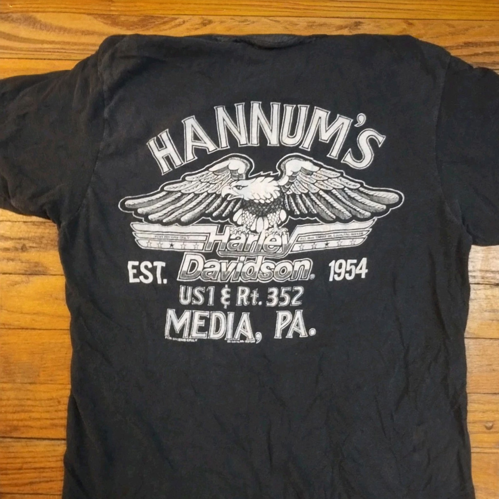 Harley Davidson 3D Emblem Anything Else Is Un American Shirt Gifts For Bikers-1