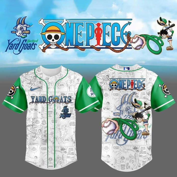 Hartford Yard Goats One Piece Night Game Jersey Minor League Baseball Team Fan Merch Gifts-1