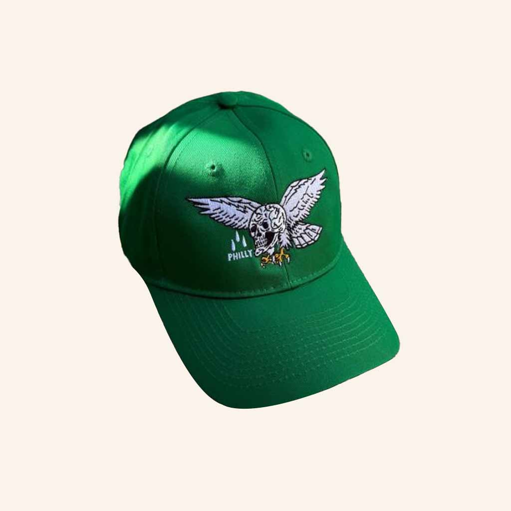 Heavyslime Merch Eagle Skull Embroidered Hat Unique Gifts For Husband-1