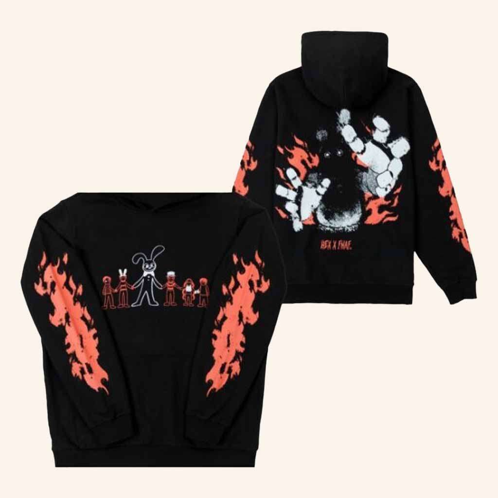 Hex Merch Yellow Rabbit Hoodie Good Gifts For Dad-1