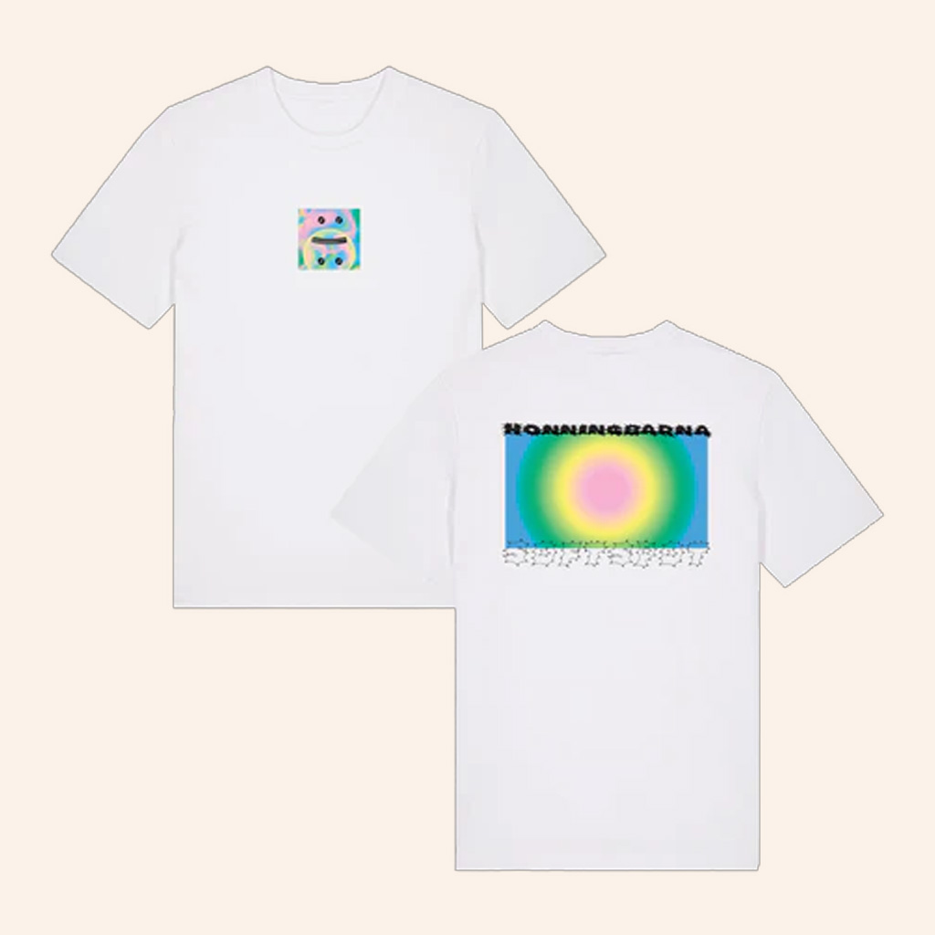 Honningbarna Merch Hvit Soft Spot T-Shirt Christmas Gifts For Rock Fan-1