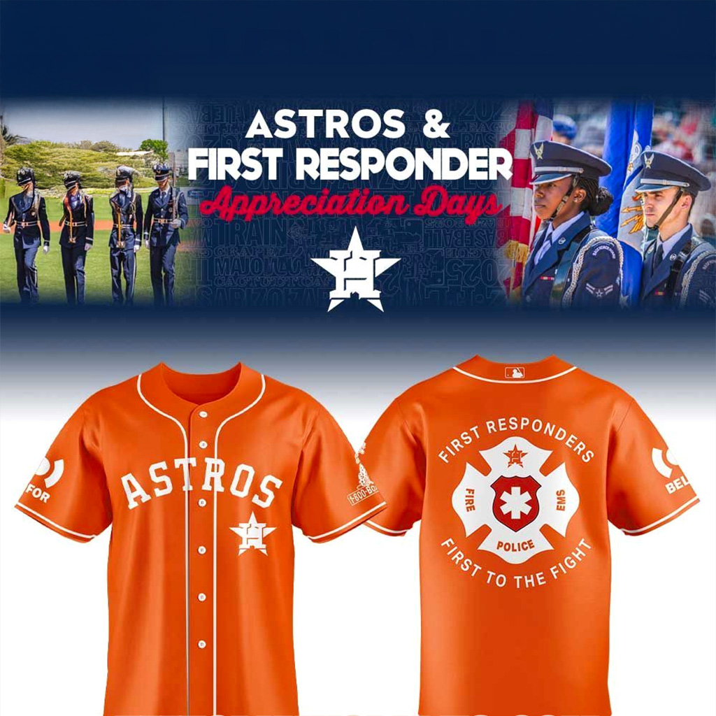 Houston Astros First Responders Day Jersey Houston Astros Merch Cool Baseball Gifts-1