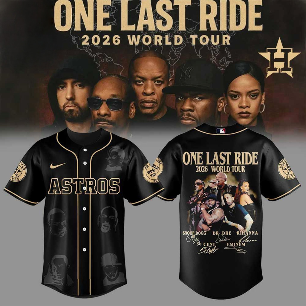 Houston Astros One Last Ride 2026 World Tour Jersey Houston Astros Merch Gift For Fans-1