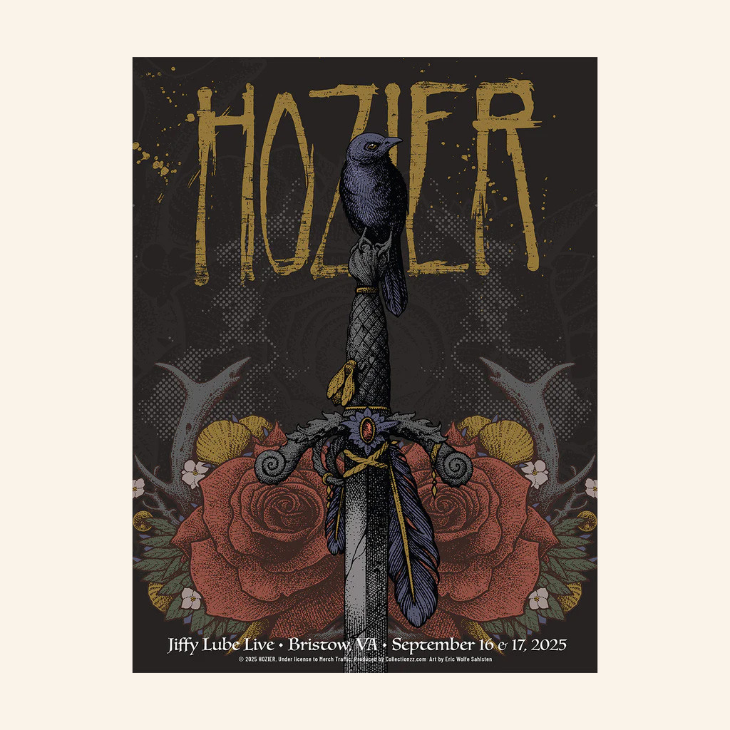 Hozier Tour Merch Bristow September 16 And 17 Show Poster Gift Ideas For Music Lovers-1 Hozier Tour Merch Bristow September 16 And 17 Show Poster Gift Ideas For Music Lovers-1
