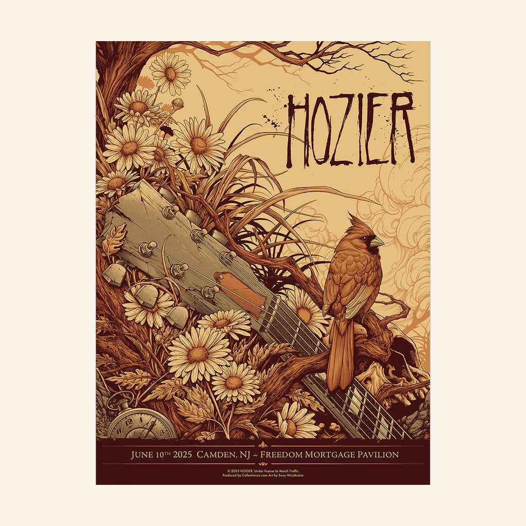 Hozier Tour Merch Camden July 15 Show Poster Presents For Music Lovers-1 Hozier Tour Merch Camden July 15 Show Poster Presents For Music Lovers-1