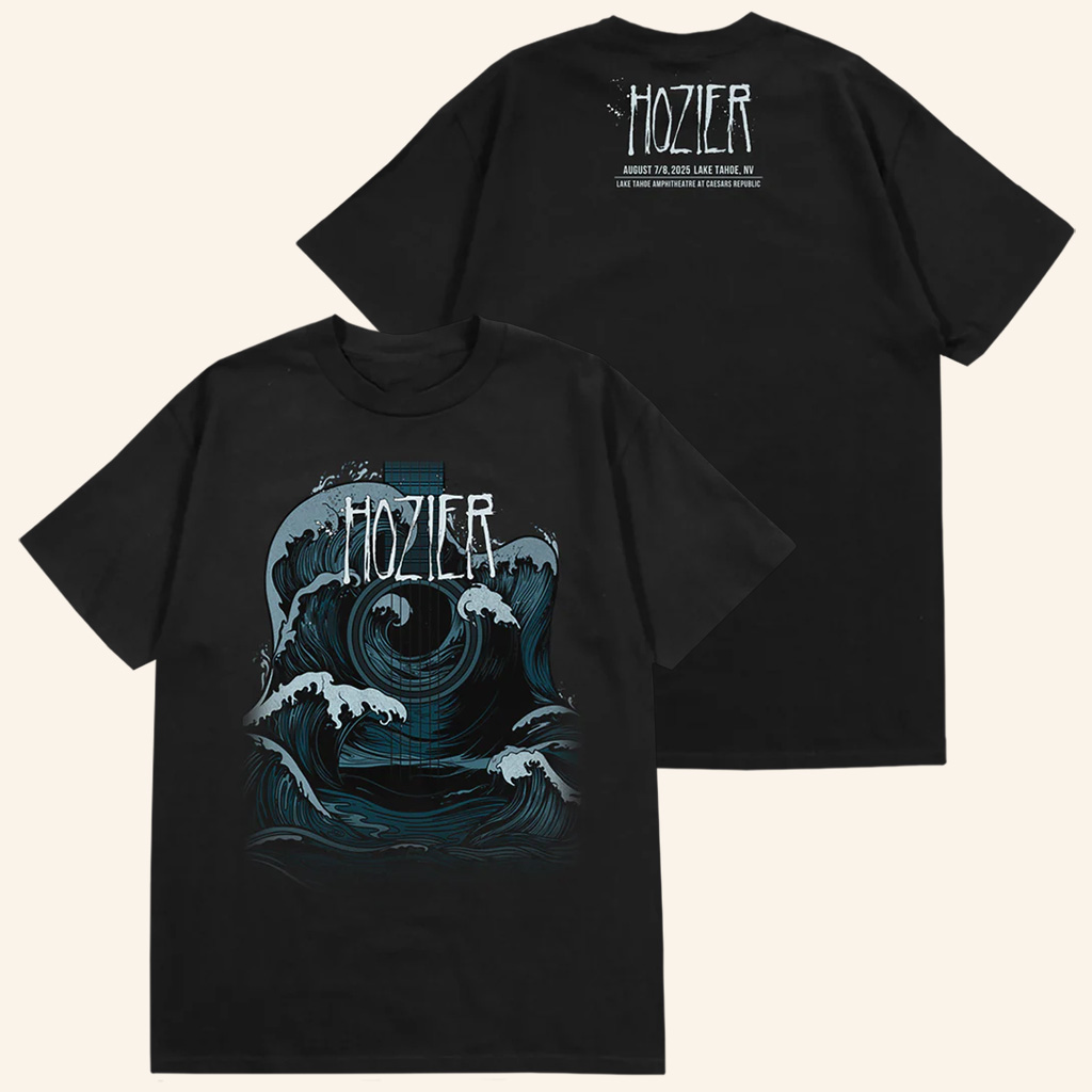 Hozier Tour Merch Lake Tahoe August 7 And 8 Show T-Shirt Best Christmas Gifts For Men-1 Hozier Tour Merch Lake Tahoe August 7 And 8 Show T-Shirt Best Christmas Gifts For Men-1