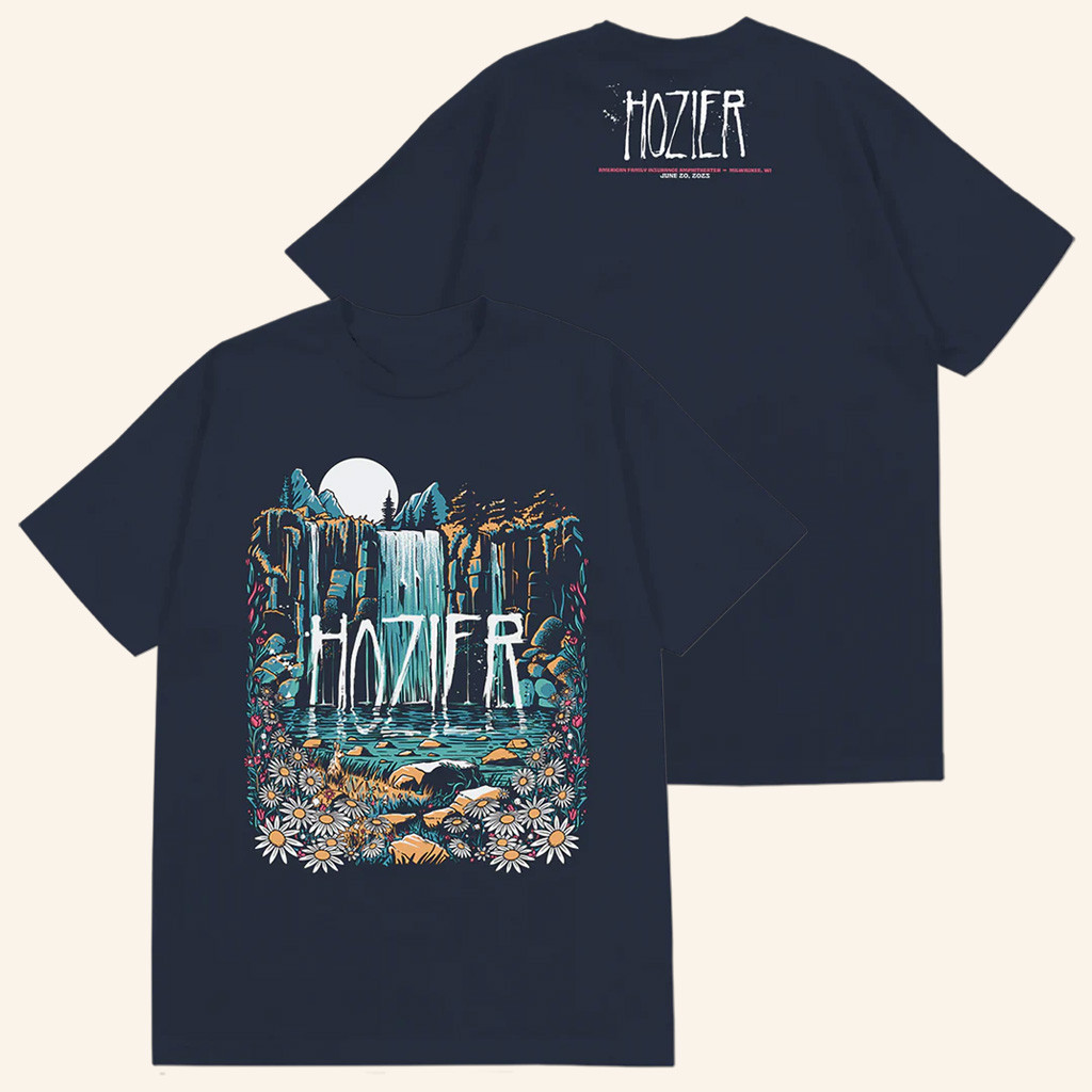 Hozier Tour Merch Milwaukee June 20 Show T-Shirt Christmas Gift Ideas For Friend-1