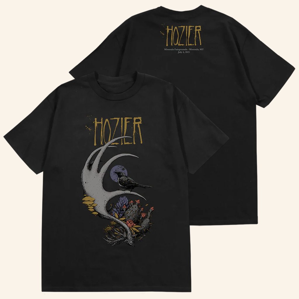 Hozier Tour Merch Missoula July 4 Show T-Shirt Christmas Present For Husband-1 Hozier Tour Merch Missoula July 4 Show T-Shirt Christmas Present For Husband-1