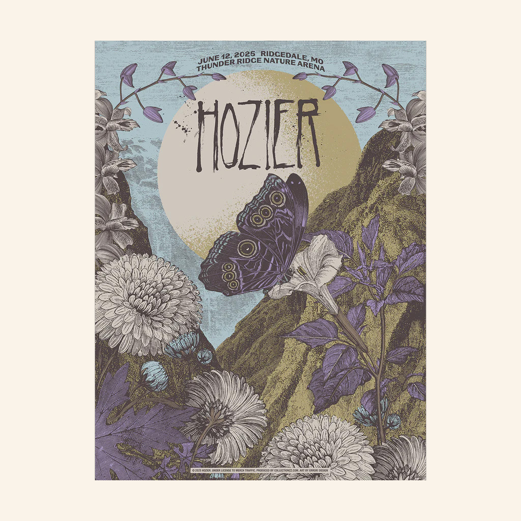 Hozier Tour Merch Ridgedale July 22 Show Poster Presents For Music Lovers-1 Hozier Tour Merch Ridgedale July 22 Show Poster Presents For Music Lovers-1