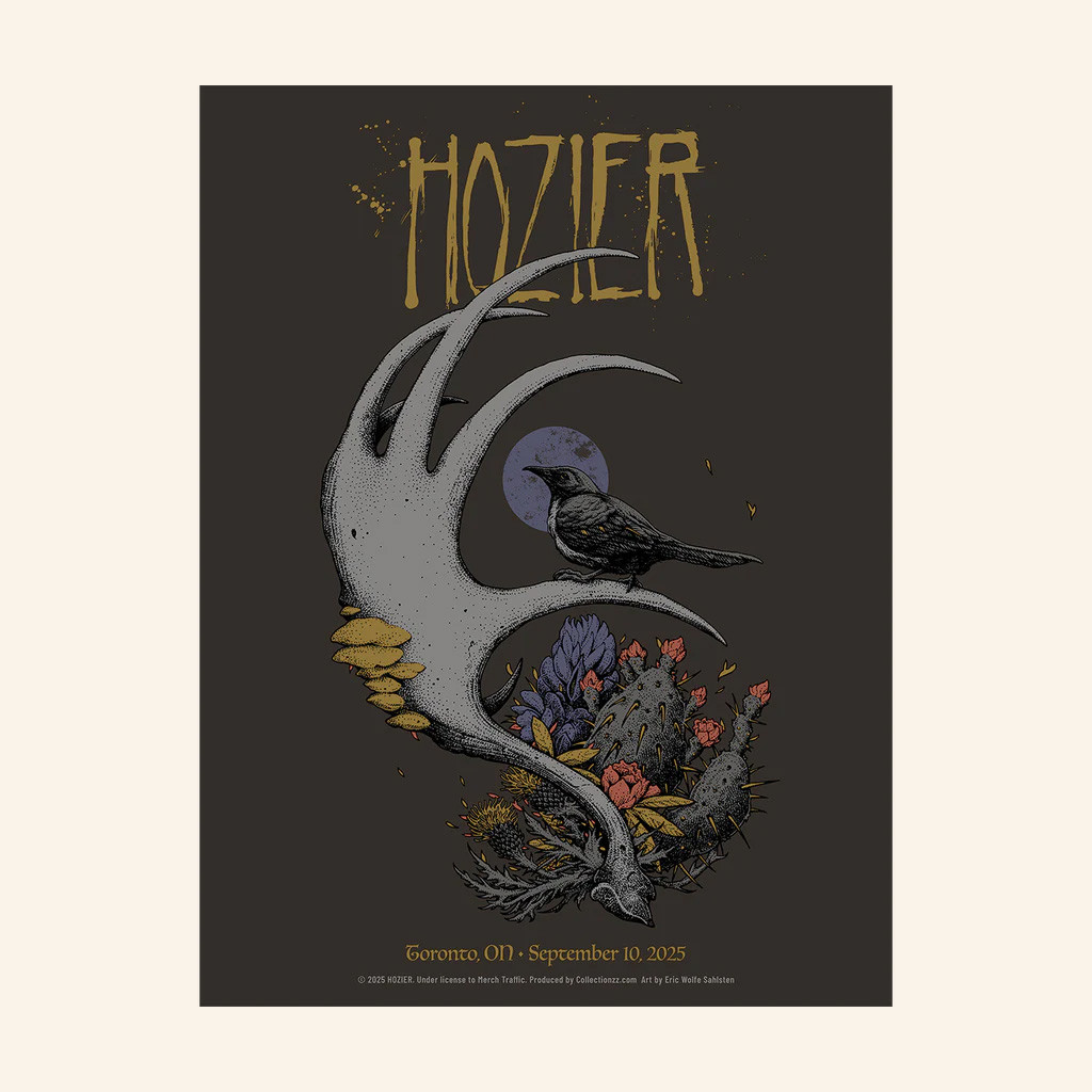 Hozier Tour Merch Toronto September 10 Show Poster Music Lover Gift Ideas For Him-1 Hozier Tour Merch Toronto September 10 Show Poster Music Lover Gift Ideas For Him-1