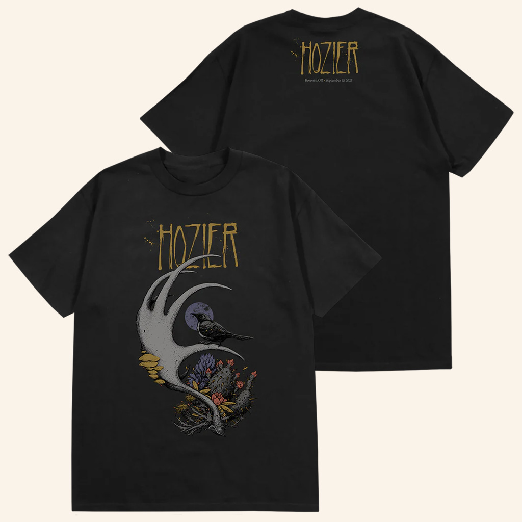 Hozier Tour Merch Toronto September 10 Show T-Shirt Music Gift Ideas For Guys-1