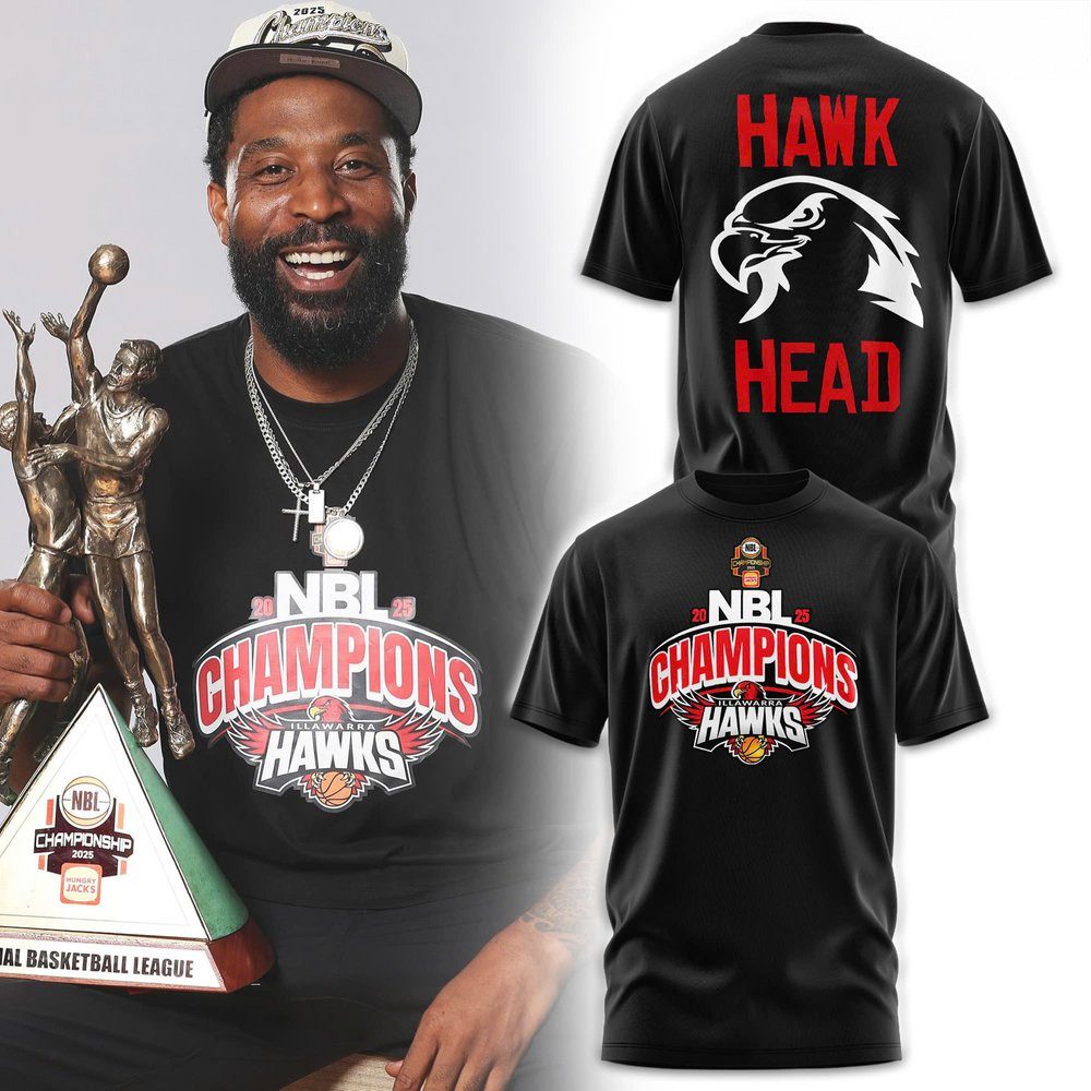 Illawarra Hawks NBL25 Finals Champion Special T-Shirt Hawks Merch Great Father's Day Gifts-1 Illawarra Hawks NBL25 Finals Champion Special T-Shirt Hawks Merch Great Father's Day Gifts-1