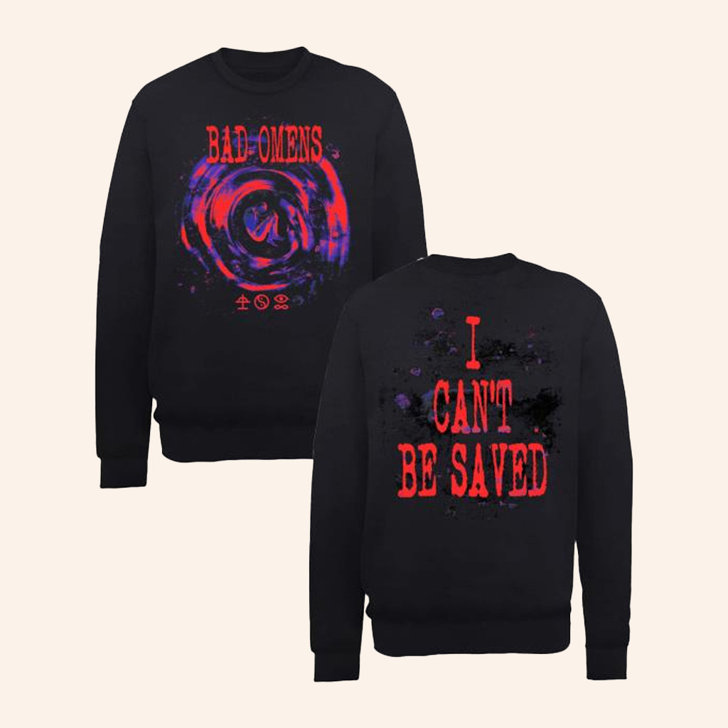 Impericon Merch Bad Omens The Drain Sweatshirt Christmas Presents For Dad-1