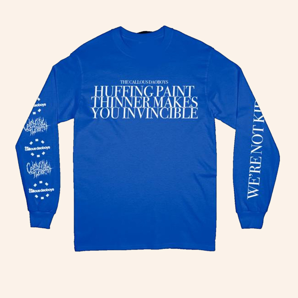 Imprint Merch The Callous Daoboys Paint Thinner Long Sleeve T-Shirt Gifts For Him-1
