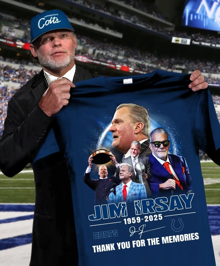 In Memory Of Jim Irsay 1959 2025 Shirt RIP Rest In Peace Thank You For The Memories Merch In Memory Of Jim Irsay 1959 2025 Shirt RIP Rest In Peace Thank You For The Memories Merch