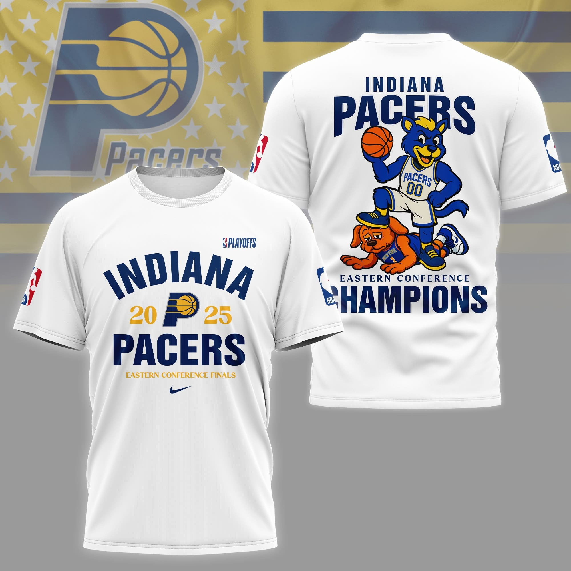 Indiana Pacers Eastern Conference Champions 2025 Shirt NBA Finals Merch Basketball Fan Gear-1 Indiana Pacers Eastern Conference Champions 2025 Shirt NBA Finals Merch Basketball Fan Gear-1
