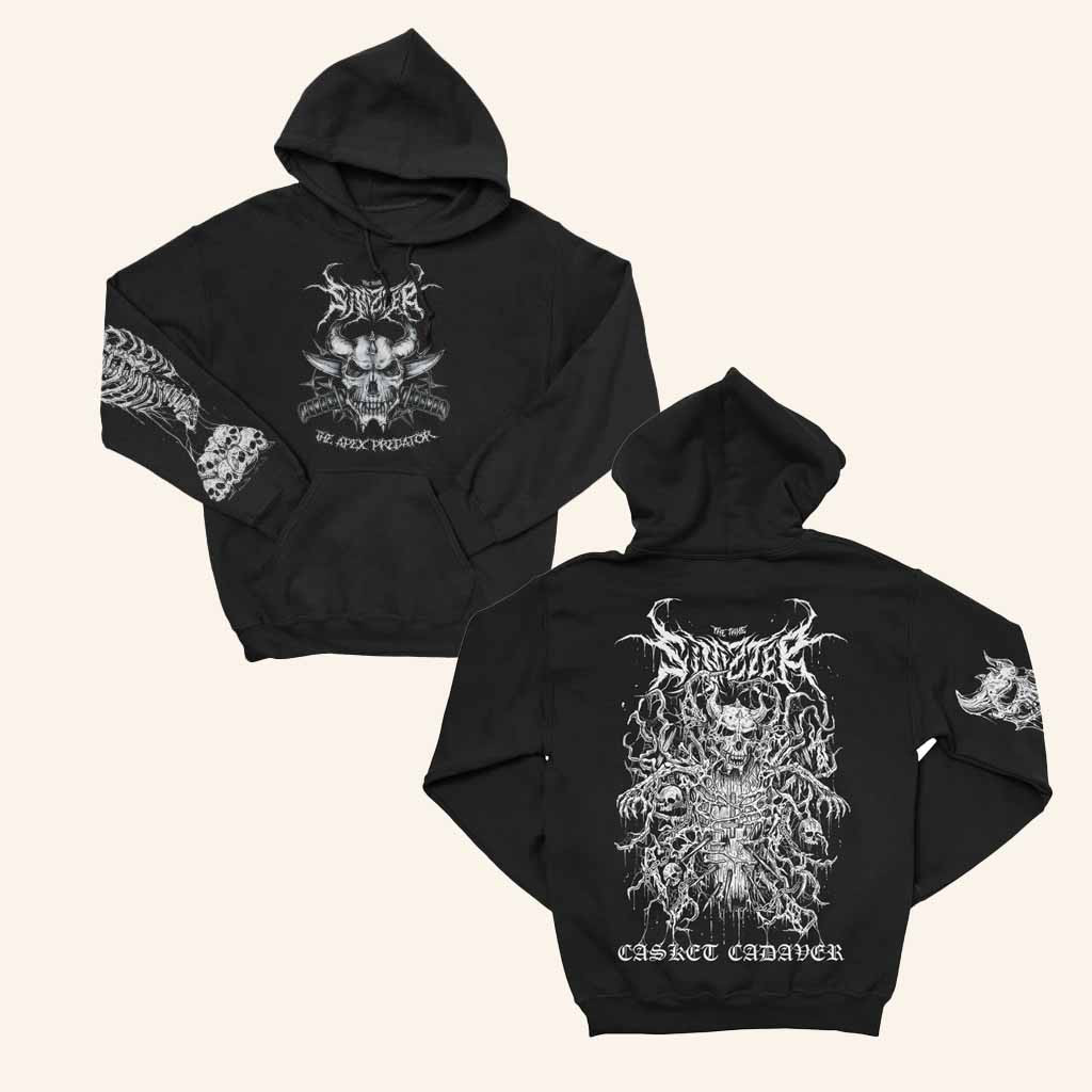 Indie Merch Sinizter Casket Cadaver Hoodie Unique Gift For Music Lovers-1 Indie Merch Sinizter Casket Cadaver Hoodie Unique Gift For Music Lovers-1