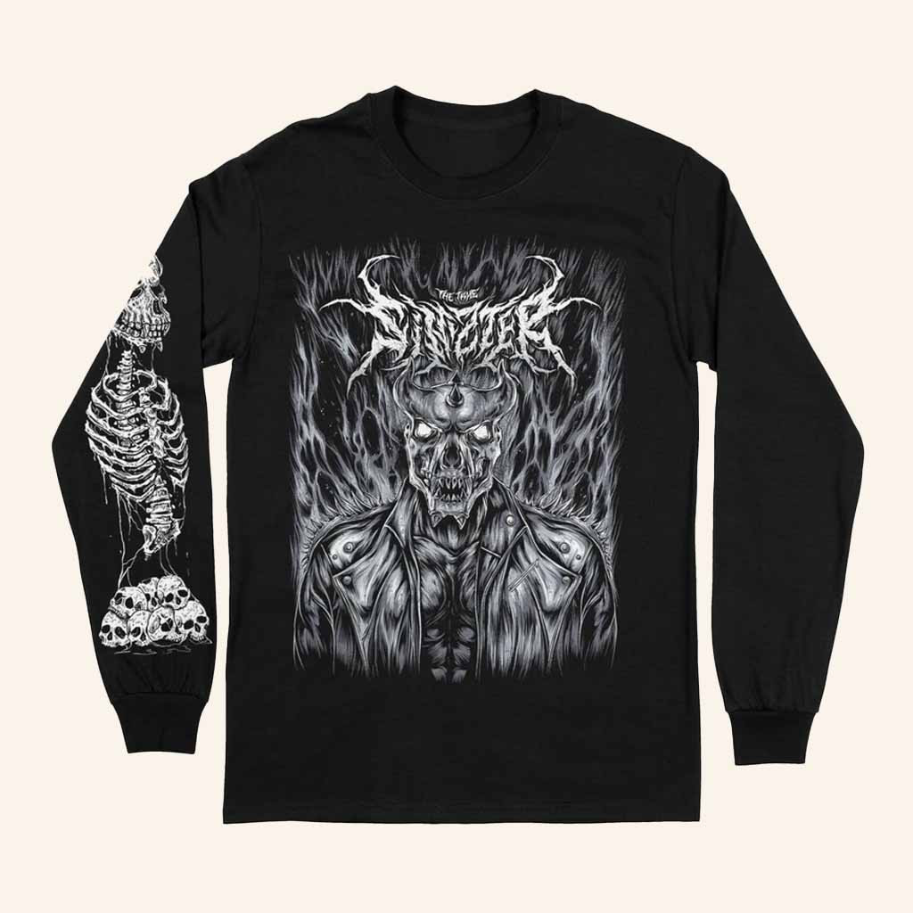 Indie Merch Sinizter Deathmatch Long Sleeve Shirt Birthday Gifts For Music Fans-1
