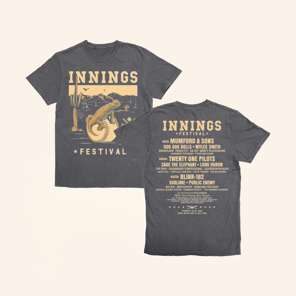 Innings Festival Merch Desert Slider Lineup T-Shirt Best Gifts For Music Lovers-1 Innings Festival Merch Desert Slider Lineup T-Shirt Best Gifts For Music Lovers-1