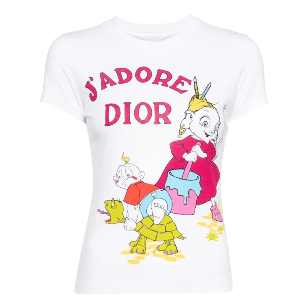J'Adore Dior Shirt Christian Dior Pre-Owned 2002 Graphic T-Shirt Mother's Day Gifts For Wife-1 J'Adore Dior Shirt Christian Dior Pre-Owned 2002 Graphic T-Shirt Mother's Day Gifts For Wife-1