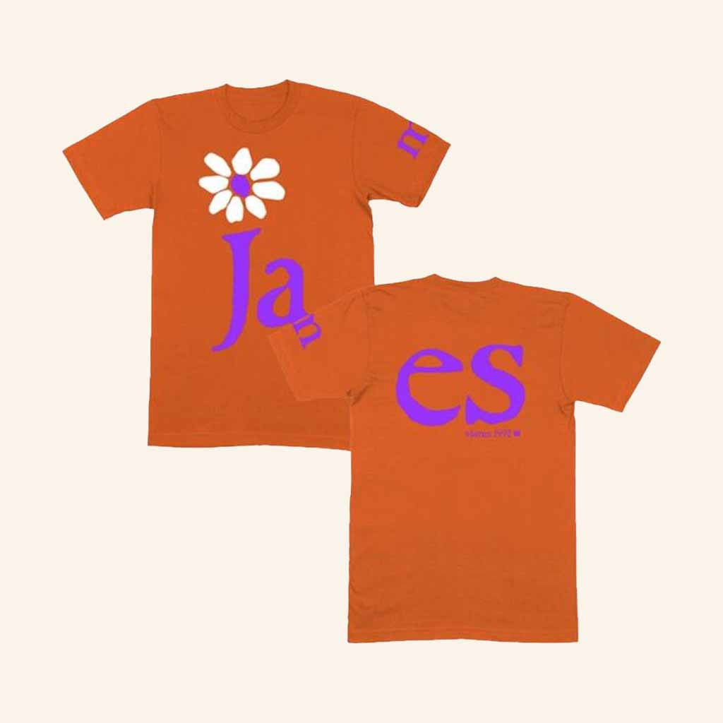 James Merch Orange Ja M Es T-Shirt Unique Gifts For Music Lovers-1 James Merch Orange Ja M Es T-Shirt Unique Gifts For Music Lovers-1