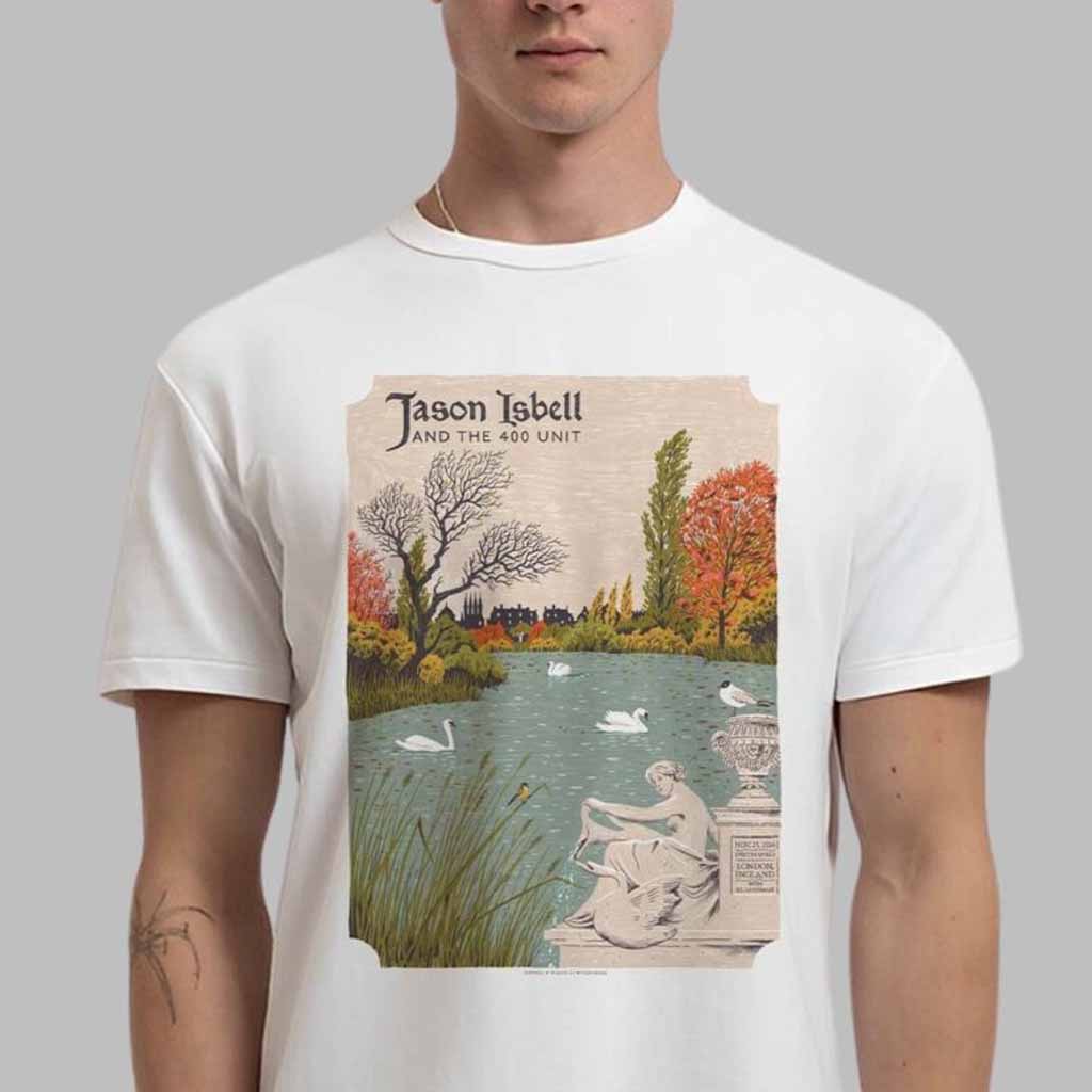 Jason Isbell And The 400 Unit Poster For Show In London England At Eventim Apollo On November 25 2024 T-Shirt Gifts For Son-1