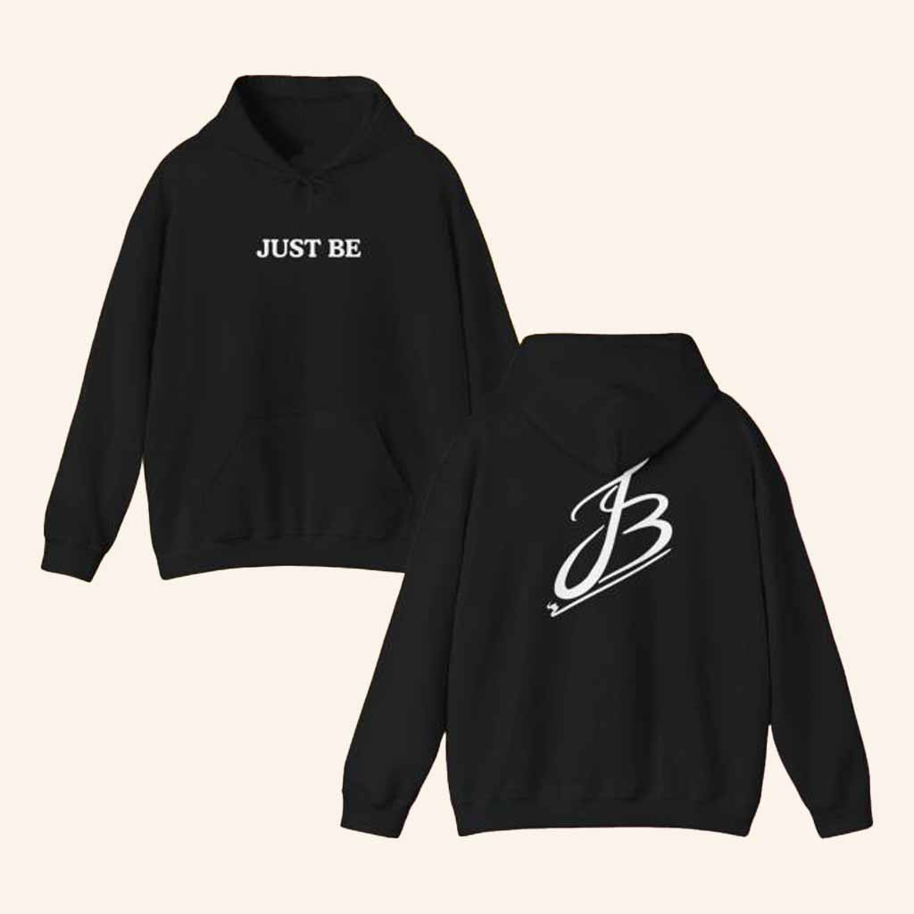 Jason Skates Merch Just Be Black Hoodie Best Christmas Gift For Brother-1