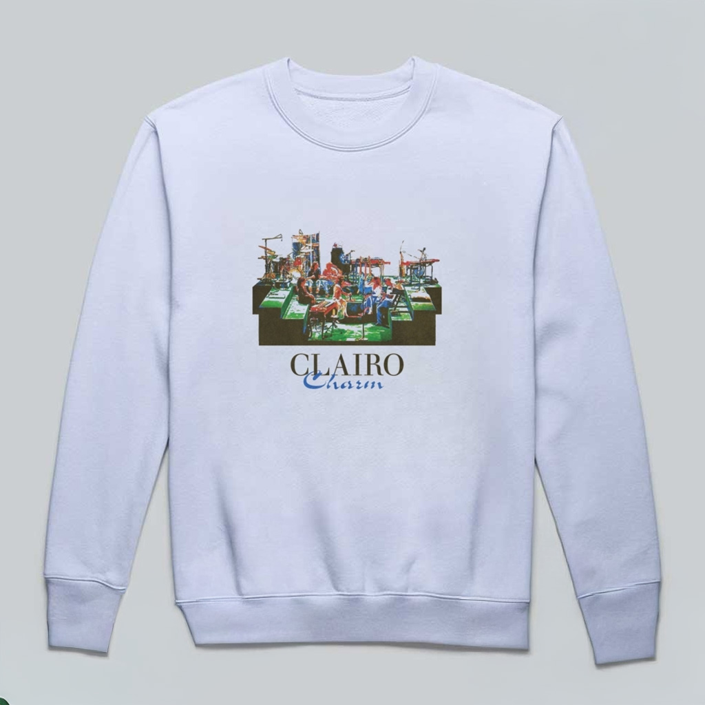 Jean Pierre Clairo Charm Sweatshirt Presents For Music Lovers-1