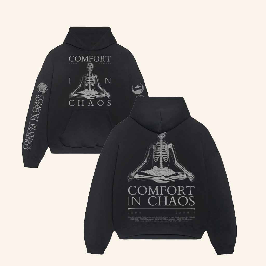 John Summit Merch Comfort In Chaos Tracklist Hoodie Gift Ideas For Music Lovers-1 John Summit Merch Comfort In Chaos Tracklist Hoodie Gift Ideas For Music Lovers-1