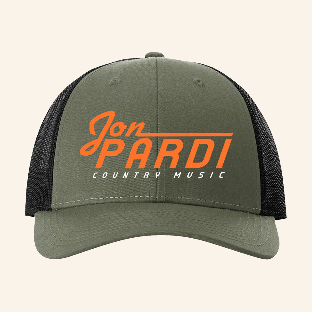 Jon Pardi Merch Country Music Trucker Hat Birthday Gifts For Music Lovers-1