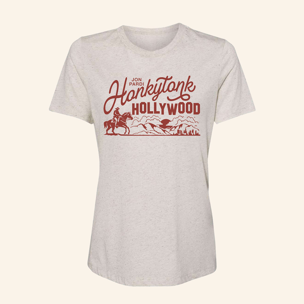 Jon Pardi Merch Cowboy Scene Honkytonk Hollywood Shirt Gifts For Country Music Lovers-1