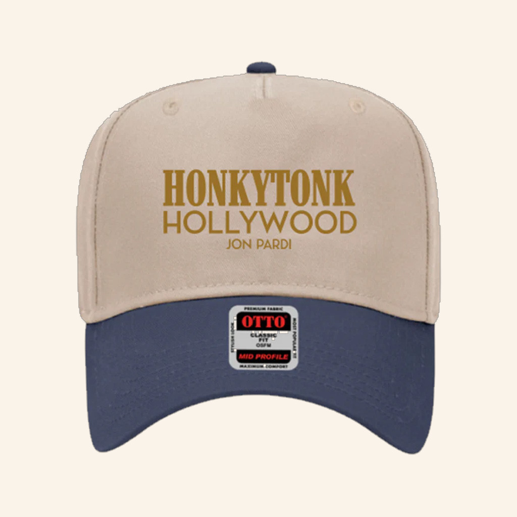 Jon Pardi Merch Honkytonk Hollywood Hat Gifts For Country Music Lovers-1