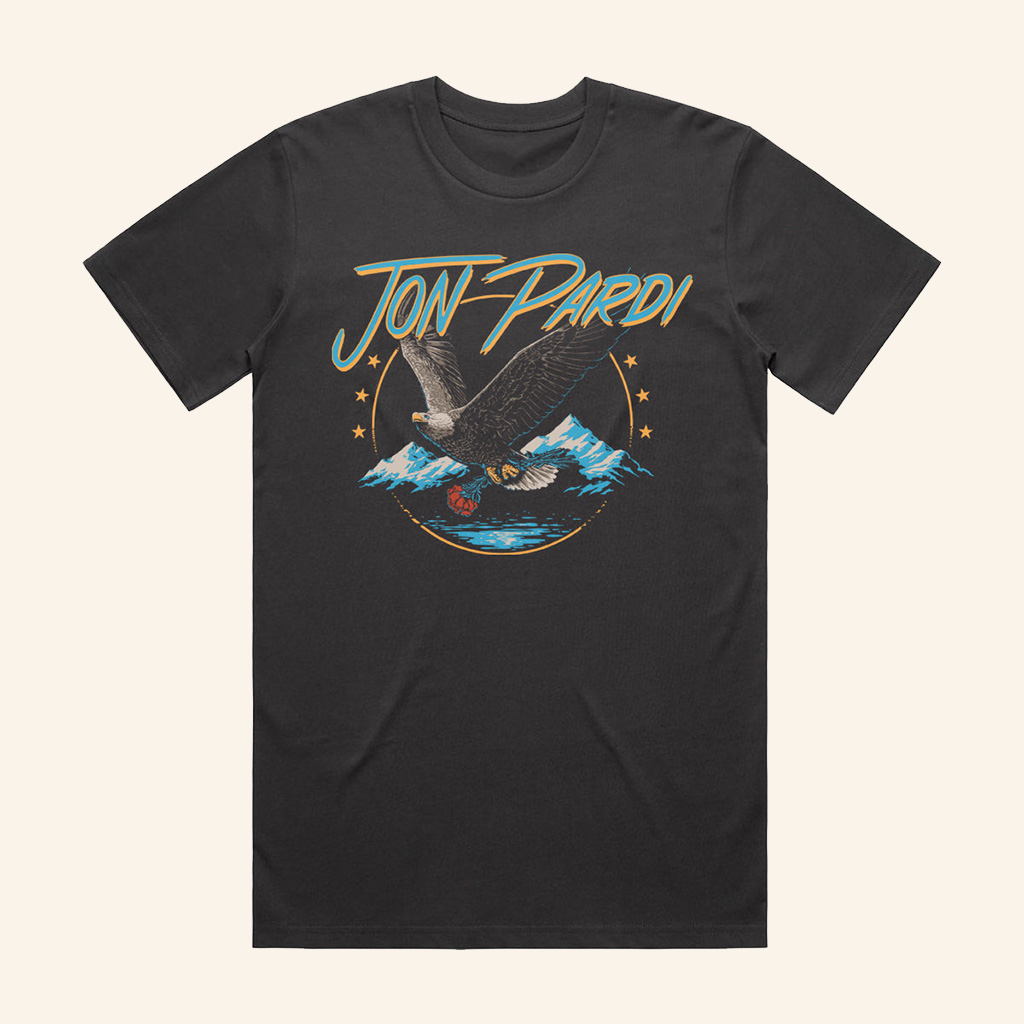 Jon Pardi Merch Soaring Eagle T-Shirt Unique Birthday Gift For Husband-1