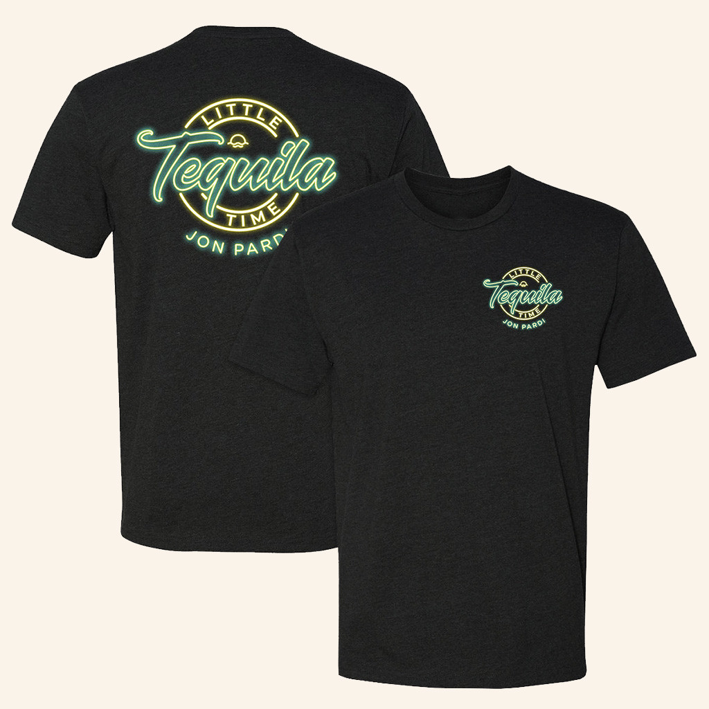 Jon Pardi Merch Tequila Little Time T-Shirt Unique Gifts For Husband-1 Jon Pardi Merch Tequila Little Time T-Shirt Unique Gifts For Husband-1