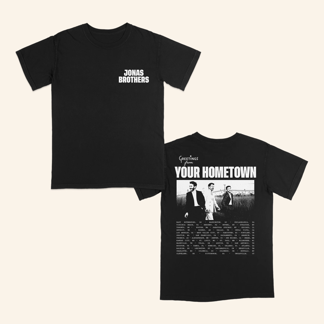 Jonas Brothers Merch Greetings Admat Tour T-Shirt Best Gifts For Music Lovers-1 Jonas Brothers Merch Greetings Admat Tour T-Shirt Best Gifts For Music Lovers-1