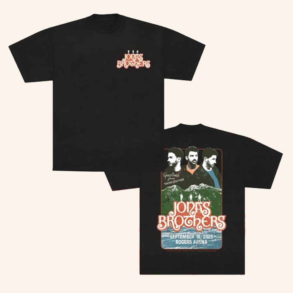 Jonas Brothers Merch Greetings From Vancouver T-Shirt Cool Christmas Gifts For Guys-1 Jonas Brothers Merch Greetings From Vancouver T-Shirt Cool Christmas Gifts For Guys-1