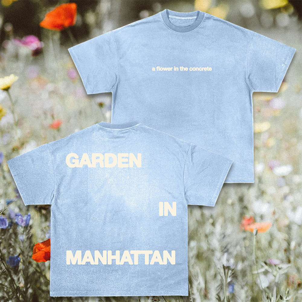 Josiah Queen Merch Garden In Manhattan Light Blue T-Shirt Mother's Day Gifts For Mom-1 Josiah Queen Merch Garden In Manhattan Light Blue T-Shirt Mother's Day Gifts For Mom-1