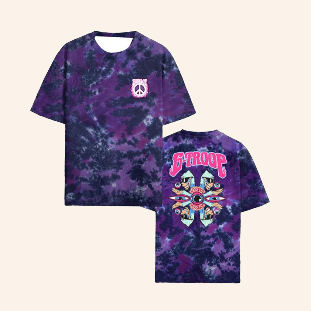 KT8 Merch Gorillat G Troop Tie Dye T-Shirt Gifts For Brother-1