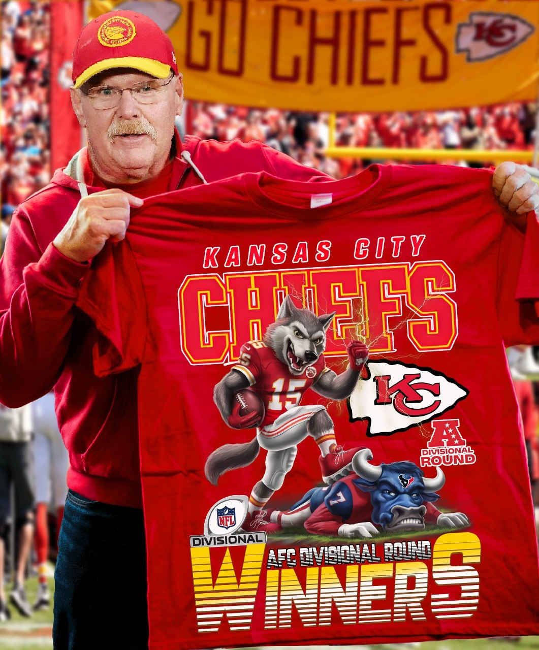 Kansas City Chiefs AFC Divisional Round Winners Shirt Go Chiefs Football Fan Gift Ideas-1 Kansas City Chiefs AFC Divisional Round Winners Shirt Go Chiefs Football Fan Gift Ideas-1