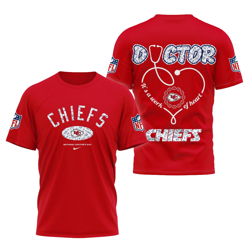 Kansas City Chiefs NFL National Doctors Day Shirt Kansas City Chiefs Merch Gifts For Dad-1