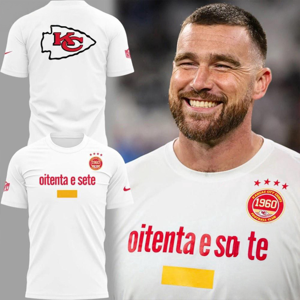 Kansas City Chiefs Travis Kelce 2025 T-Shirt Chiefs Merch Football Fan Gift Ideas-1