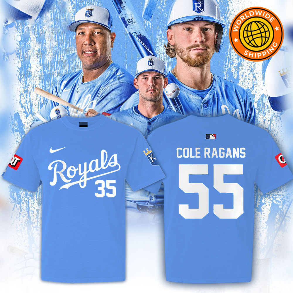 Kansas City Royals Mlb 2025 T-Shirt Royals Merch Father's Day Present Ideas-1