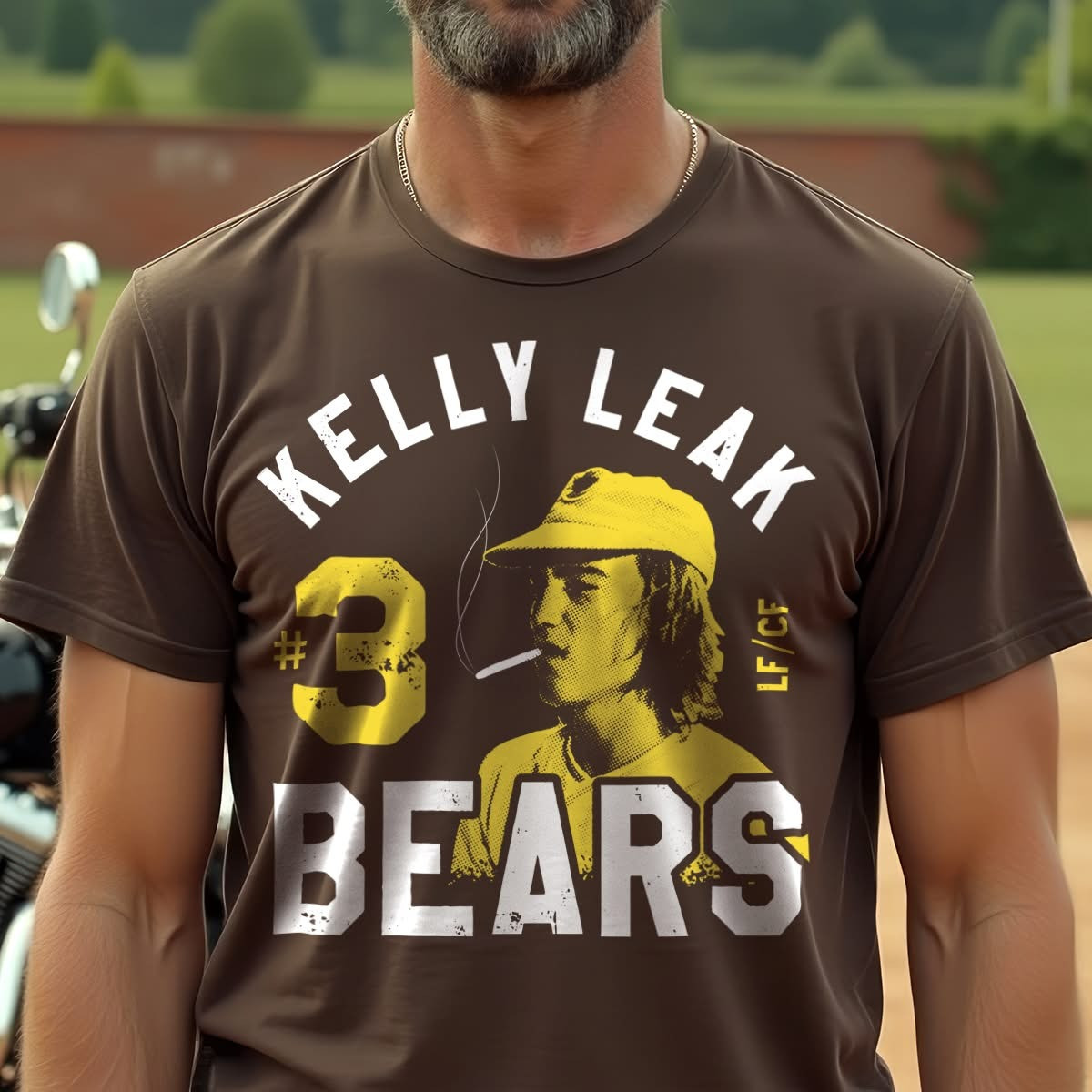 Kelly Leak #3 Bears T-Shirt The Bad News Bears Merchandise Apparel Gifts For Fans-1 Kelly Leak #3 Bears T-Shirt The Bad News Bears Merchandise Apparel Gifts For Fans-1